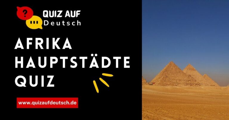 Afrika Hauptstädte Quiz