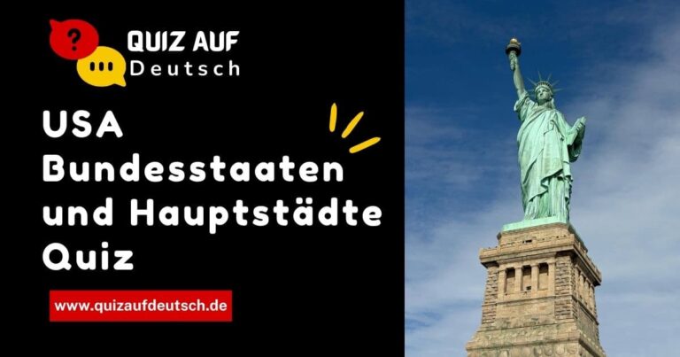 USA Bundesstaaten und Hauptstädte Quiz